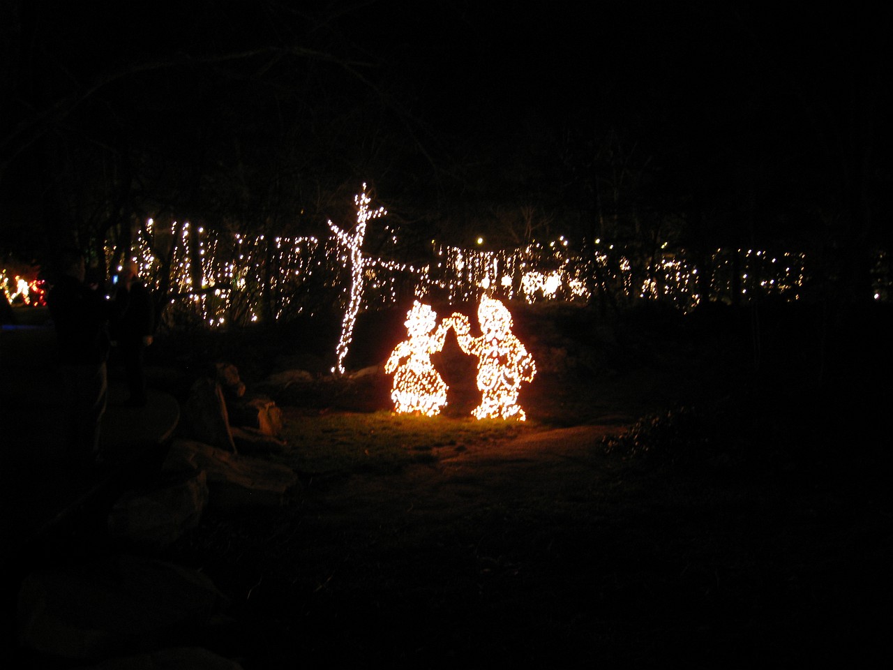 Vacation 2007-12 - Rock City 0187.jpg - Rock City outside of Chattanooga Tennessee has been a tourist attraction since 1932. I remembered seeing barn roofs painted with "See Rock City" and wanted to pay a visit to its home on Lookout Mountain. Christmas Vacation 2007-08.